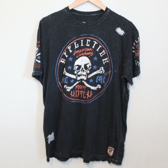 Affliction Customs Matt Hotch T-Shirt H10924 - Picture 3 of 11